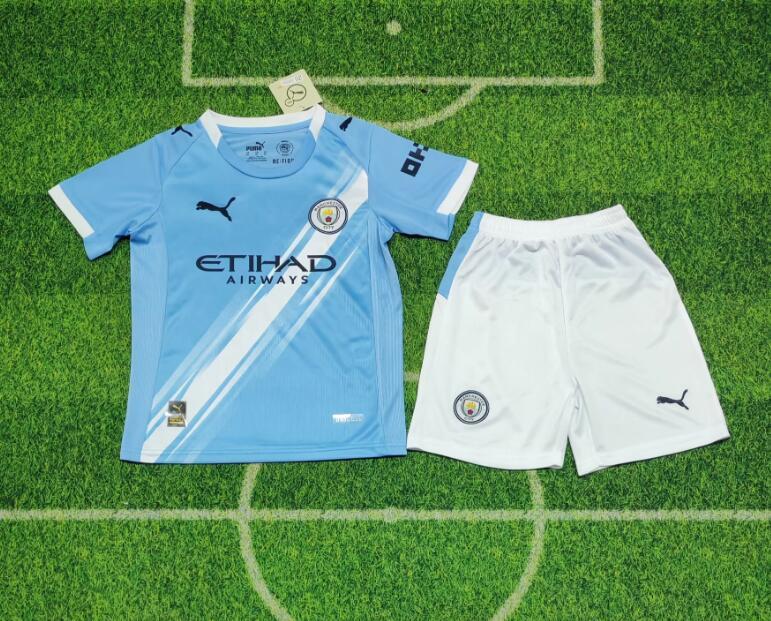 2025/26 Manchester City Home Kids kits