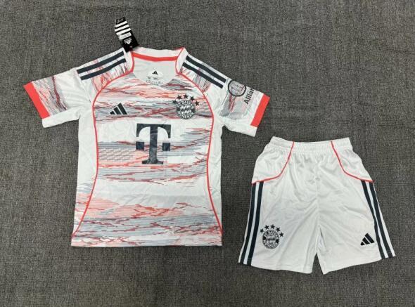 2025/26 Bayern Munich Away Kids kits