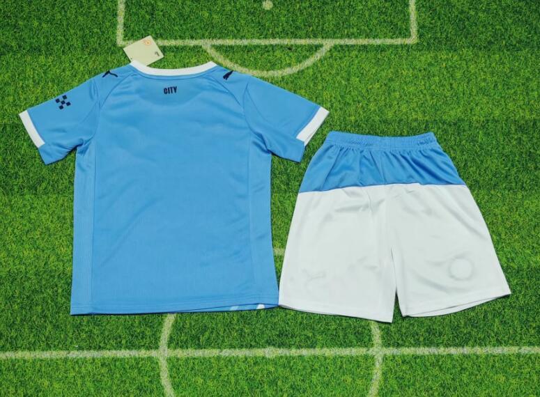 2025/26 Manchester City Home Kids kits