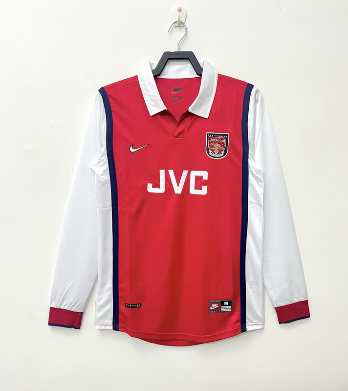 1997-1998 Retro Arsenal  Home long sleeves  jersey
