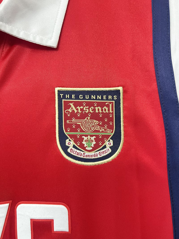1997-1998 Retro Arsenal  Home long sleeves  jersey