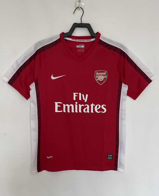 2008-2010 Retro Arsenal  Home jersey