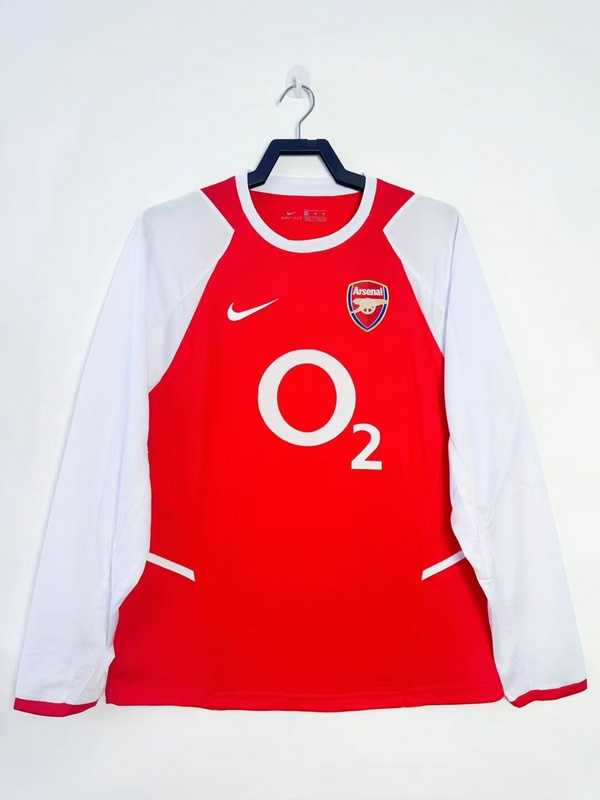 2002-2003 Retro Arsenal  Home long sleeves  jersey
