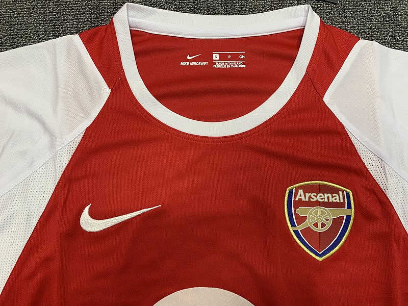 2002-2003 Retro Arsenal  Home jersey