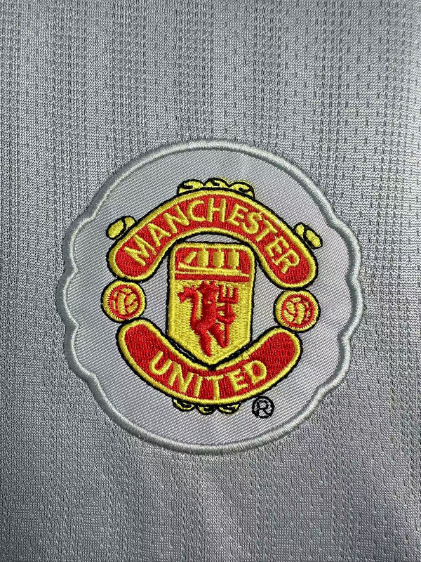 2007-2008  Retro Manchester United  Goalkeeper Grey Jersey