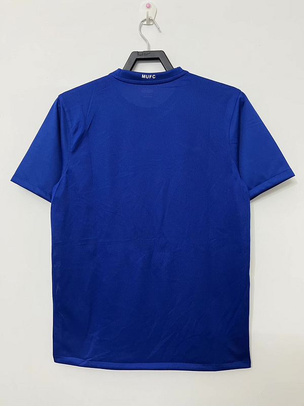 2008-2009 Retro Manchester United  3RD Blue  jersey