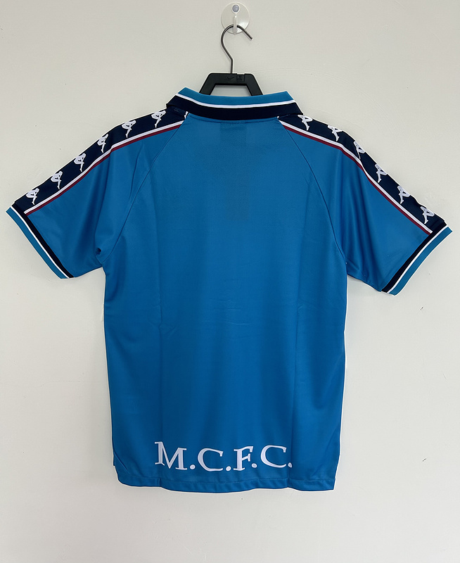 1997-1998 Retro Manchester City Home jersey