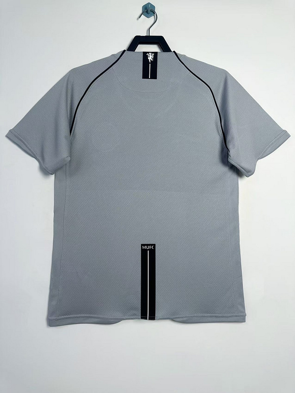 2007-2008  Retro Manchester United  Goalkeeper Grey Jersey
