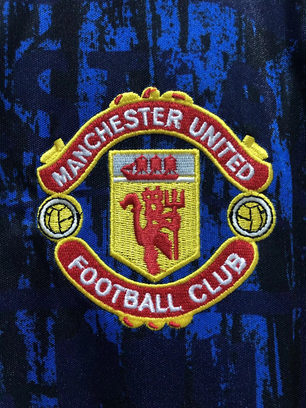 1993  Retro Manchester United  Black  jersey