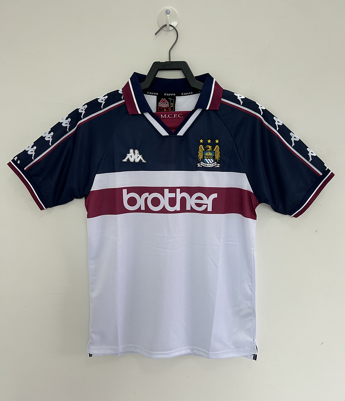 1997-1998 Retro Manchester City Away jersey