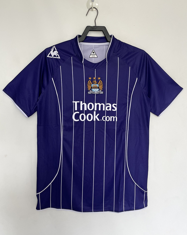 2007-2008 Retro Manchester City Away jersey