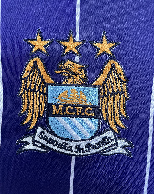 2007-2008 Retro Manchester City Away jersey