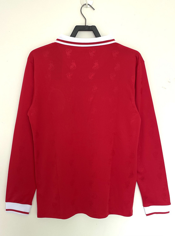 1996-1997 Retro Liverpool  Home long sleeves  jersey