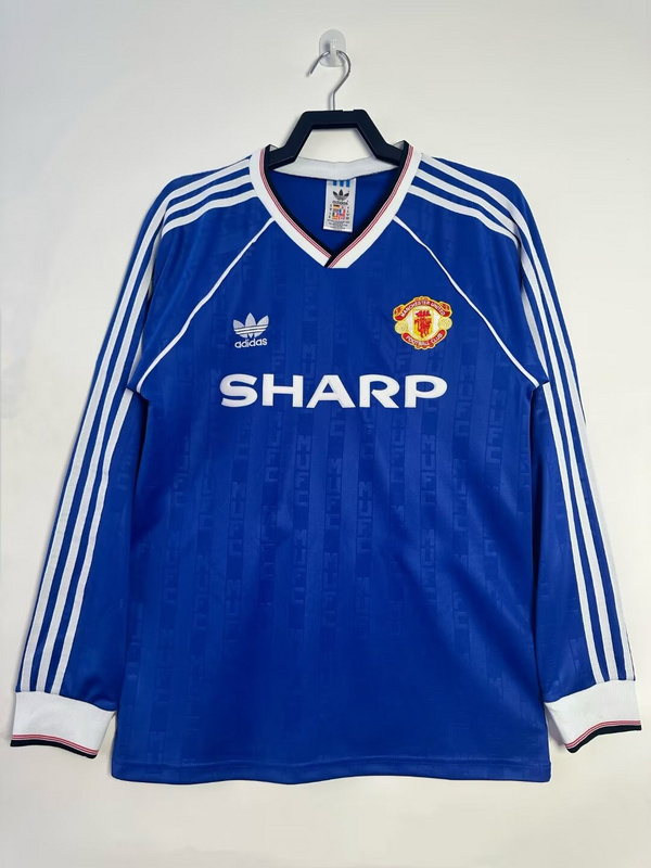 1988-1990 Retro Manchester untied 3RD long sleeves  jersey