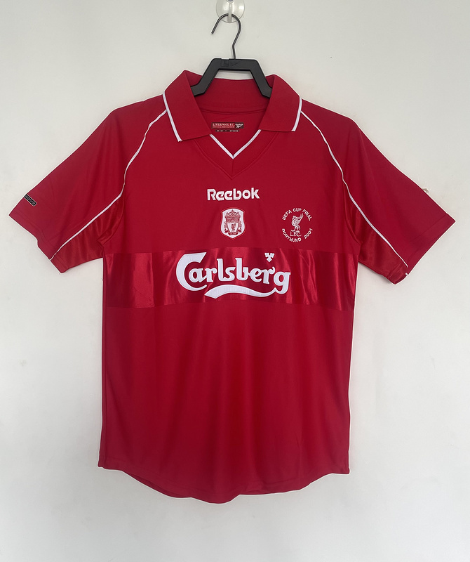 2000- 2001 Retro Liverpoo Home  jersey