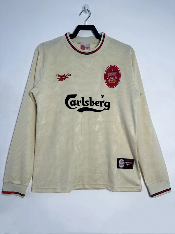 1996-1997 Retro Liverpool  Away long sleeves  jersey