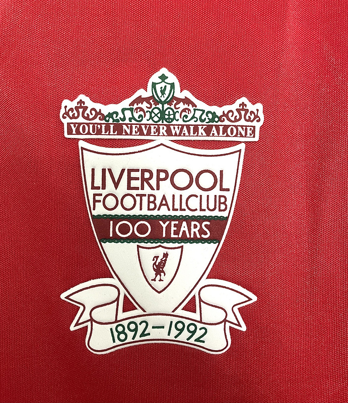 1992- 1993 Retro Liverpool  Home   jersey