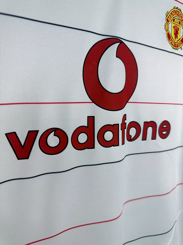 2004-2005  Retro Manchester untied away  long sleeves  jersey