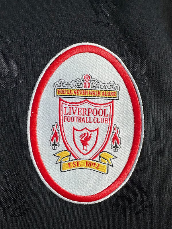 1996- 1997 Retro Liverpool  3RD black jersey