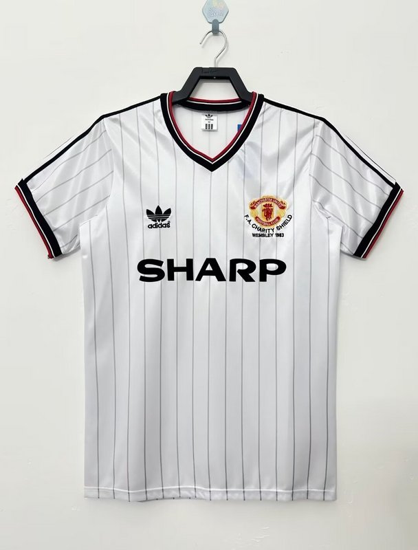 1983 Retro Manchester United  Away  jersey