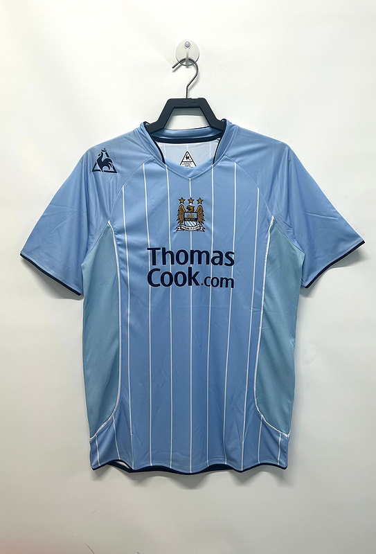 2007-2008 Retro Manchester City Home jersey
