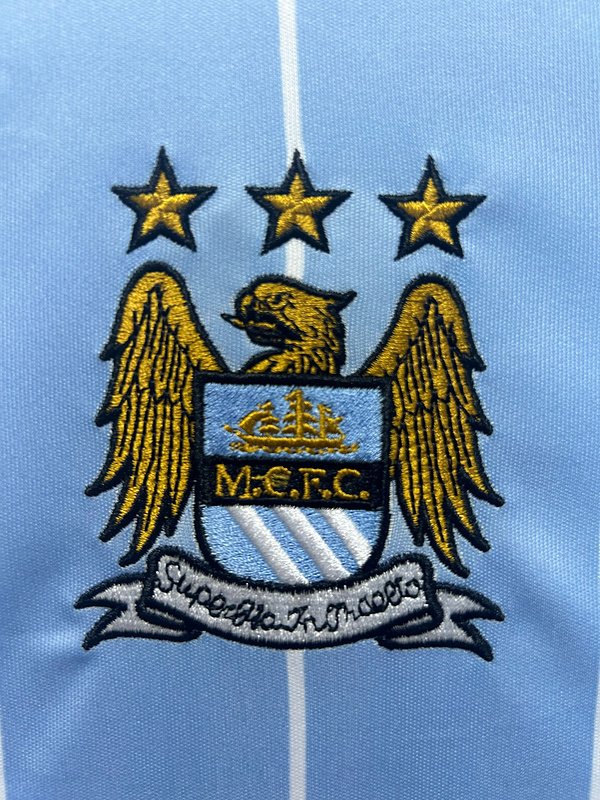 2007-2008 Retro Manchester City Home jersey