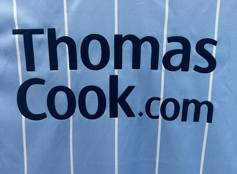 2007-2008 Retro Manchester City Home jersey
