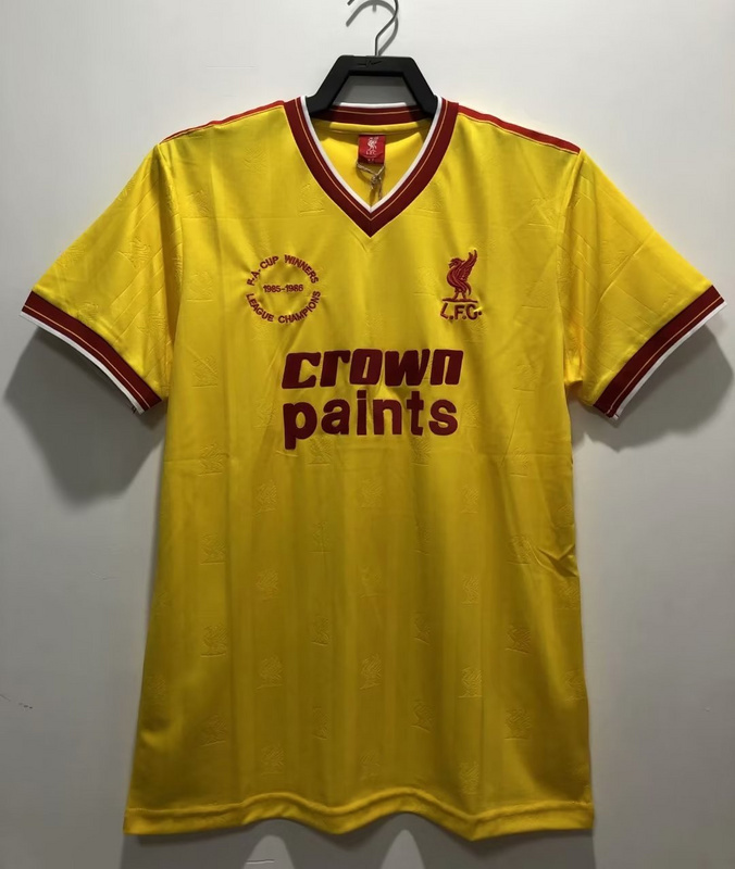 1985-1986 Retro Liverpool  Away    jersey
