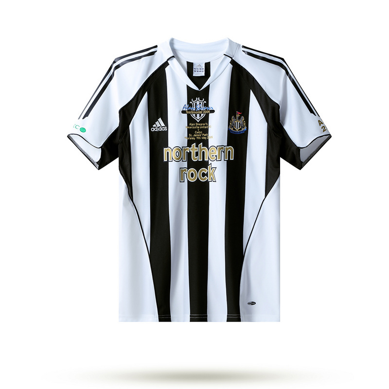 2006 Retro  Newcastle United  SHEARER Testimonial  Home  jersey