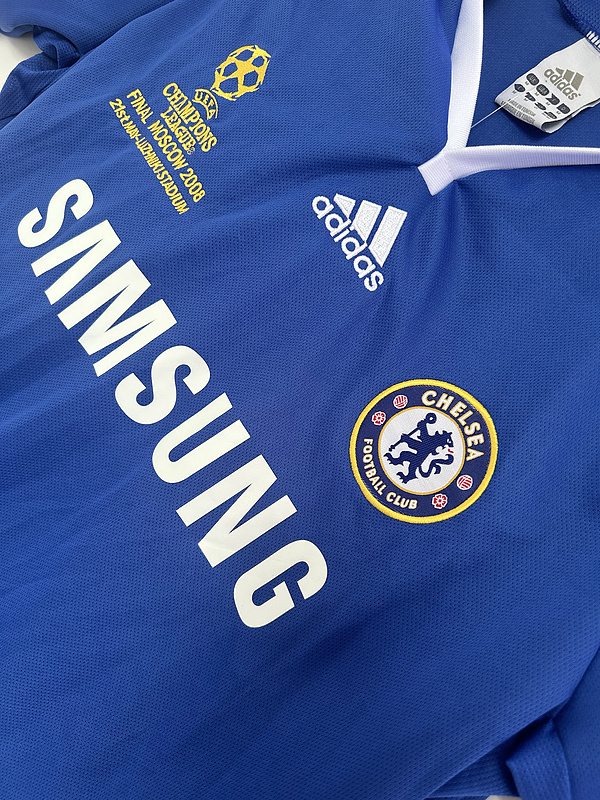2007-2008  Retro   Chelsea  Home  jersey Uefa Champions League version