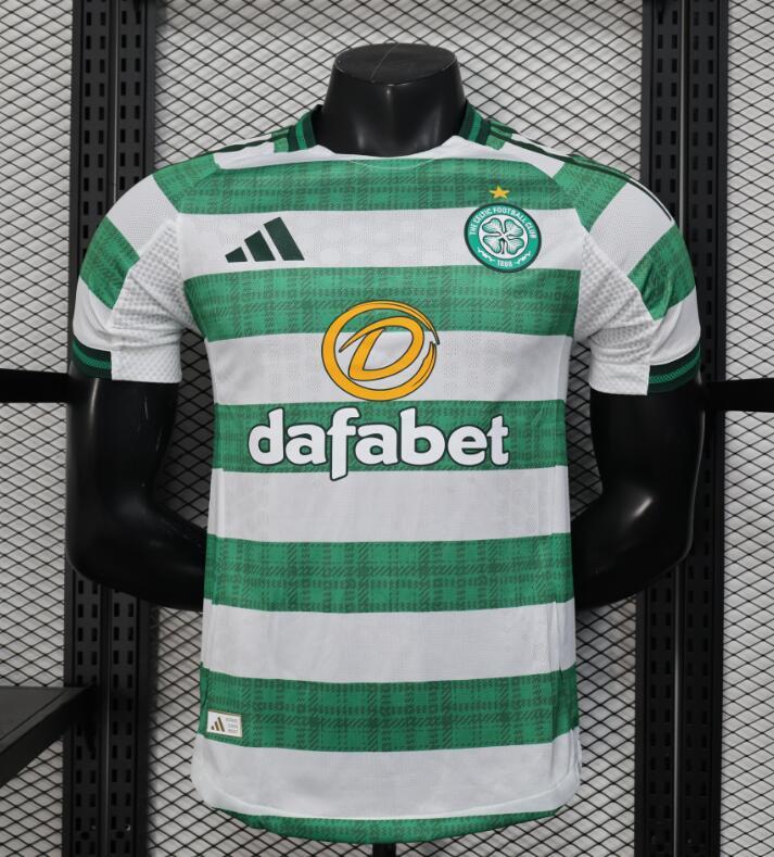2025/26 Celtic Home Jersey Player Version