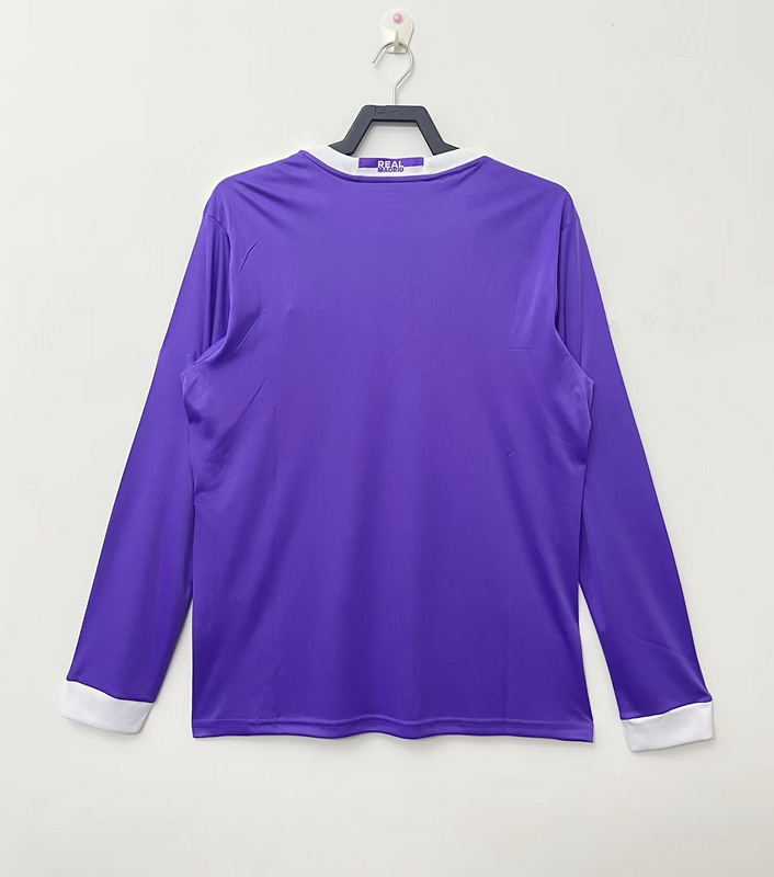 2016-2017  Retro  Real Madrid  Away long sleeves   jersey