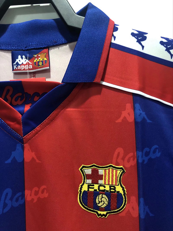 1992-1995 Retro  Barcelona  Home  jersey