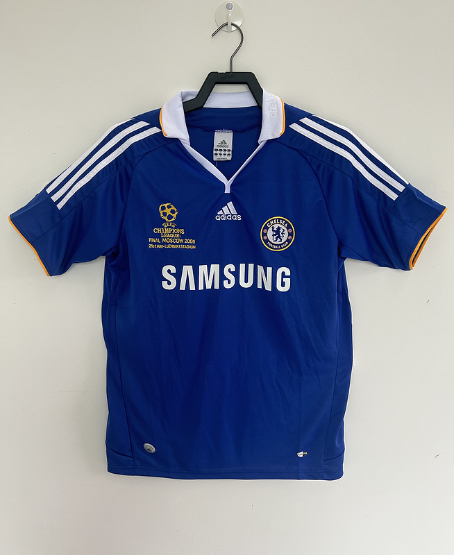 2007-2008  Retro   Chelsea  Home  jersey Uefa Champions League version