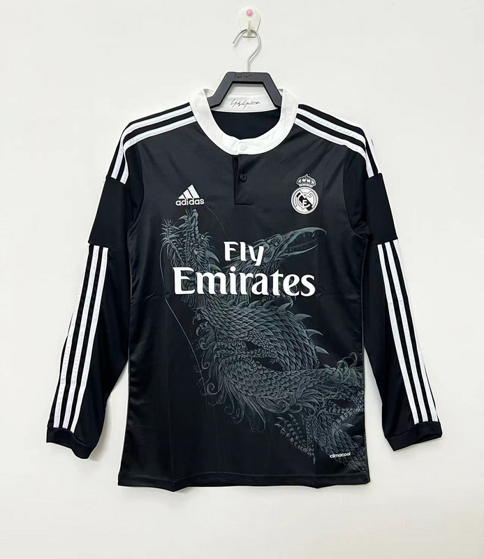 2014-2015  Retro  Real Madrid  3RD long sleeves   jersey