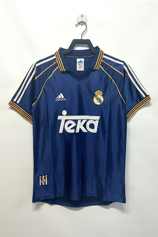 1998-2000 Retro  Real Madrid  3RD   jersey