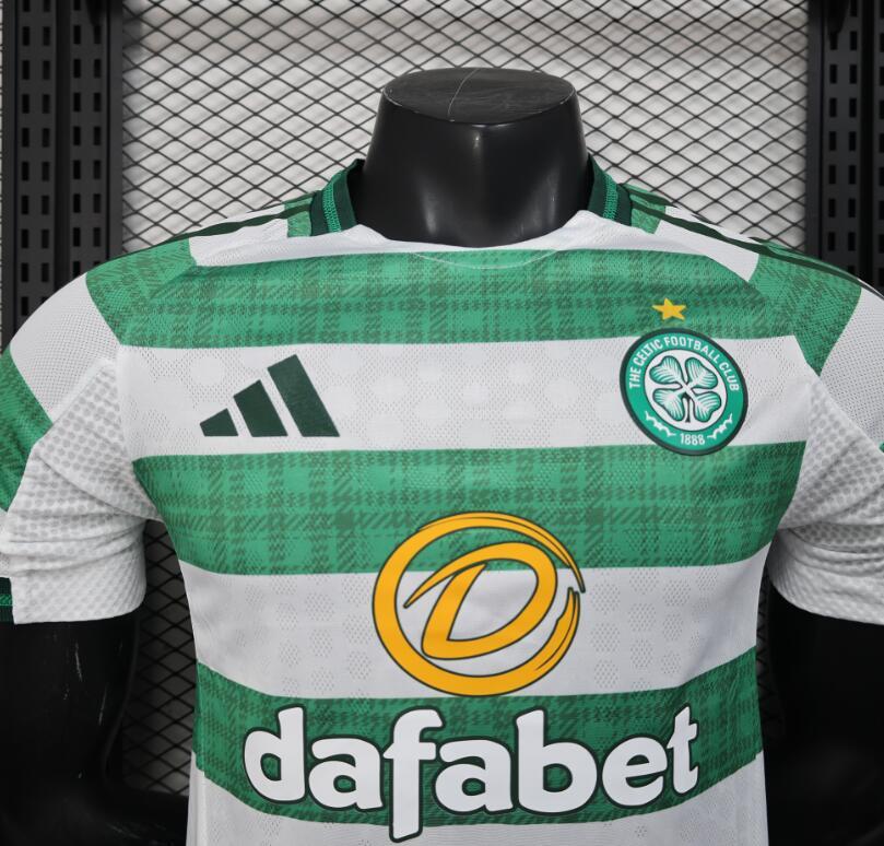 2025/26 Celtic Home Jersey Player Version