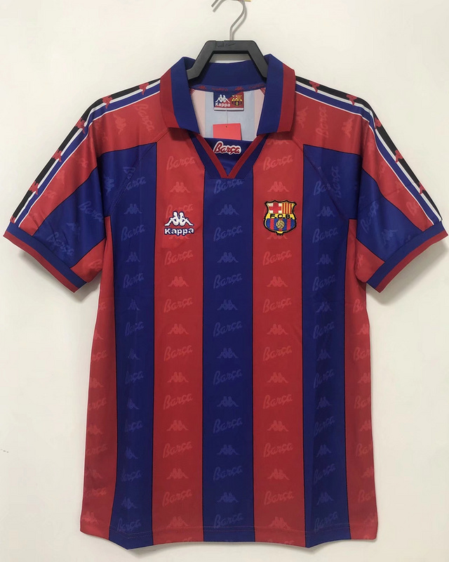 1996-1997 Retro  Barcelona  Home  jersey
