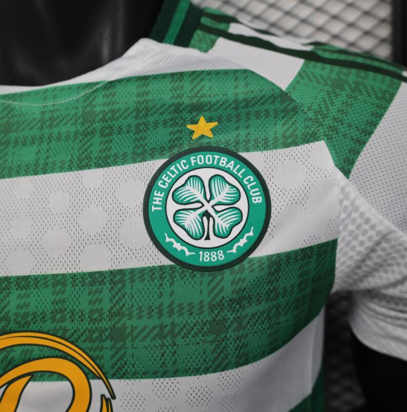 2025/26 Celtic Home Jersey Player Version