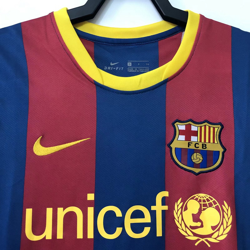 2010-2011 Retro  Barcelona  Home  jersey