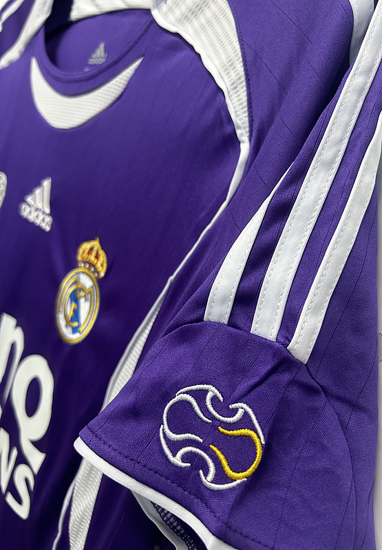 2006-2007 Retro  Real Madrid  Away   jersey