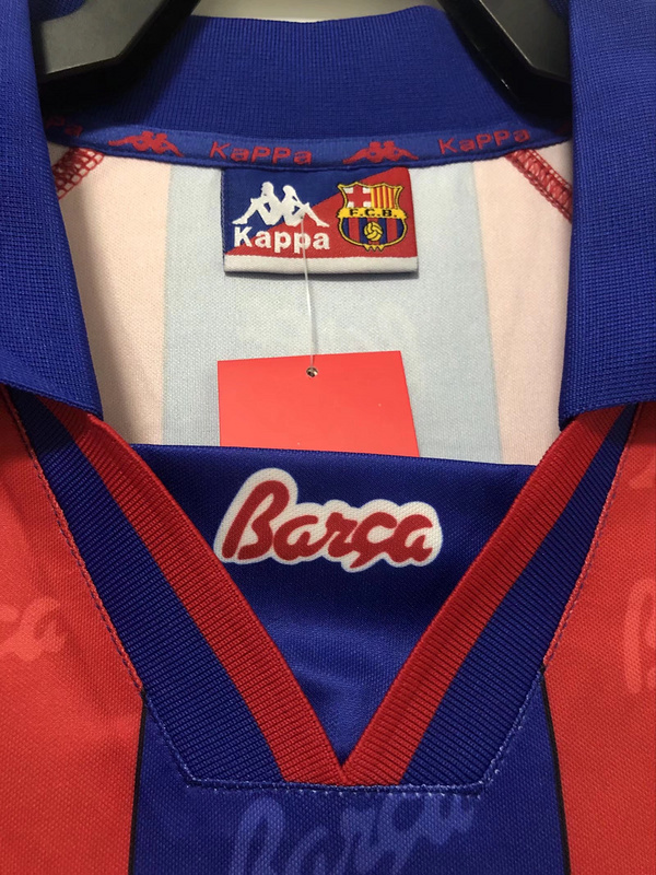 1996-1997 Retro  Barcelona  Home  jersey