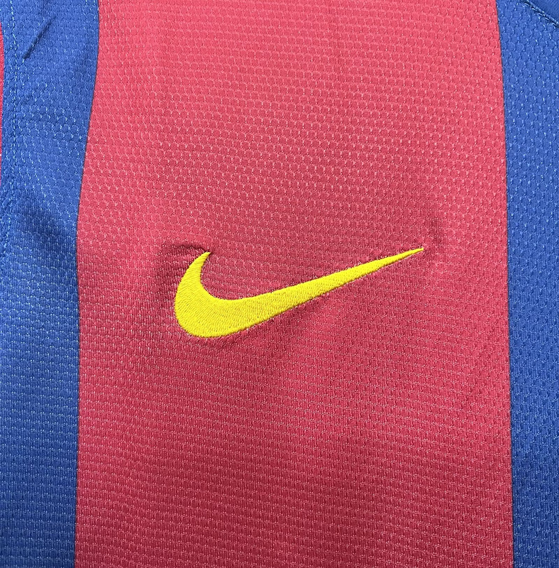 2007-2008 Retro  Barcelona  Home  jersey