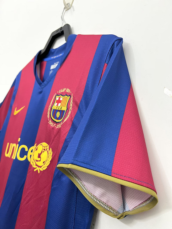 2007-2008 Retro  Barcelona  Home  jersey