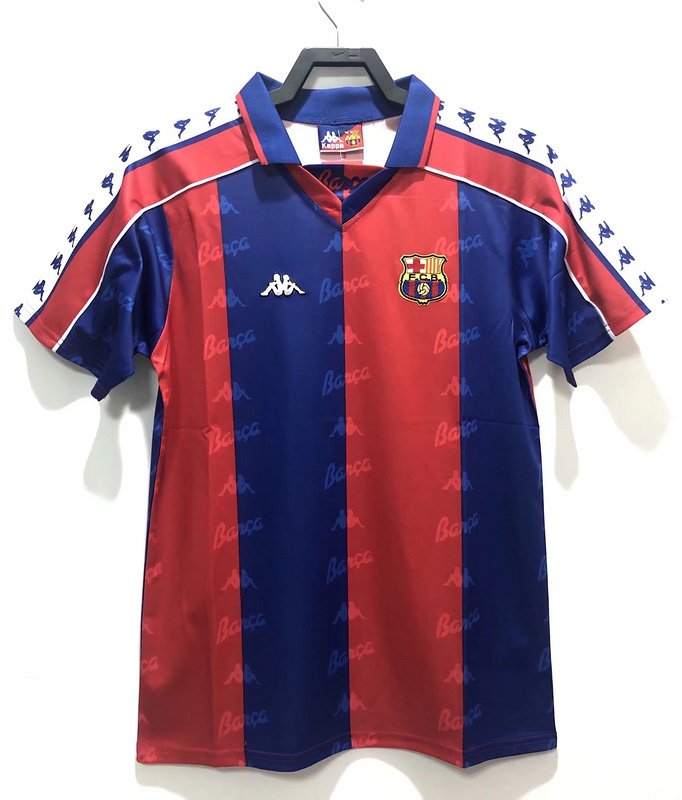 1992-1995 Retro  Barcelona  Home  jersey