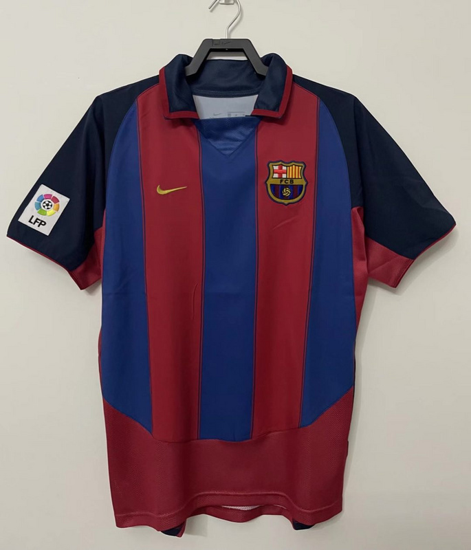 2003-2004  Retro  Barcelona  Home  jersey
