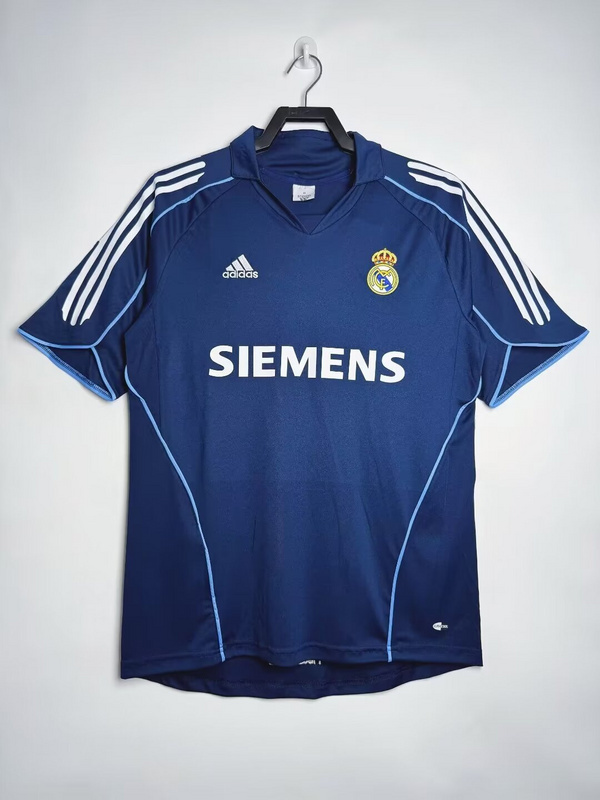 2005-2006 Retro  Real Madrid  Away   jersey