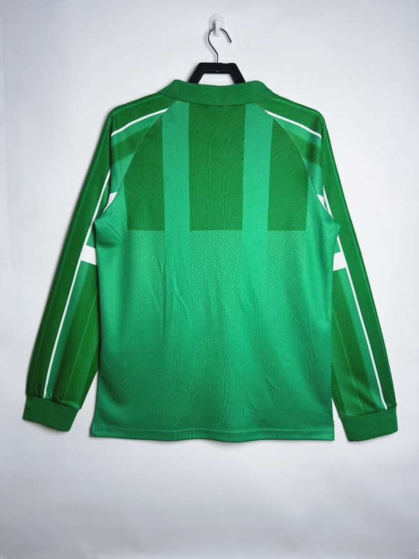 1997-1999 Retro Liverpool Goalkeeper Green  long sleeves  jersey