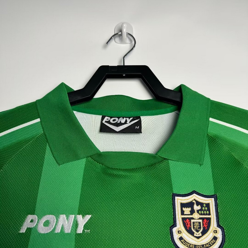 1997-1999 Retro Liverpool Goalkeeper Green  long sleeves  jersey