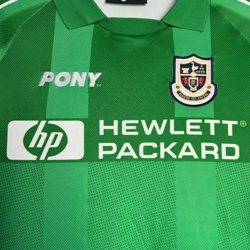 1997-1999 Retro Liverpool Goalkeeper Green  long sleeves  jersey
